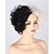 economico Parrucche dei personaggi dei film-Parrucche Cosplay Nero Bianco Colori Misti Riccio Capelli Sintetici Corto Parrucche Per donna Parrucche Per la festa