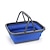 cheap Jars &amp; Boxes-Fruit Basket Folding Bucket 9.5L Green Blue Red Kitchen Storage and Organization
