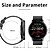 tanie Smartwatche-ZL02 Inteligentny zegarek Inteligentny zegarek Bluetooth Rejestrator snu Pulsometry siedzący Przypomnienie Kompatybilny z Android iOS Damskie Męskie Powiadamianie o wiadomości Powiadamianie o
