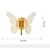 voordelige Wandverlichting voor binnen-lightinthebox led-wandlampen vlinderontwerp schattig moderne wandlamp slaapkamer kinderkamer cadeau voor familie vrienden ijzeren wandlamp 220-240v 5 w