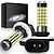 povoljno Auto svjetla za maglu-2kom Automobil LED Maglenke Žarulje 1200 lm SMD 3014 78 W 6000 k 78 Za Univerzális Svi modeli Sve godine
