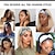 cheap Black &amp; African Wigs-Headband Wig is Suitable For Women&#039;s Gradient Wig 12 Inches (about 30.5 cm) Synthetic Headband Wig Short Bob Wig Suitable For Women More Color Straight Hair
