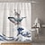 economico Tende da doccia Top Sale-tenda da doccia in tessuto impermeabile decorazione del bagno e tema moderno e classico. Il design è bello e resistente che rende la tua casa più bella.