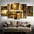 cheap Landscape Prints-5 Panels Wall Art Canvas Prints Painting Artwork Picture Abstract Painting Home Decoration Decor Rolled Canvas No Frame Unframed Unstretched