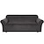 voordelige Sofadoek-stretch sofa hoes hoes elastische fluwelen sectionele bank fauteuil loveseat 4 of 3 zits l-vorm effen effen kleur zacht duurzaam