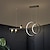 Недорогие Люстры-светодиодный подвесной светильник 100 см индивидуальный дизайн люстра металлический художественный стиль современный стиль стильная окрашенная отделка светодиодный современный 220-240 в