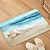 billige Absorberende baderomsteppe-strand badematte sklisikker digital utskrift gulvmatte moderne badematter nonwoven / memory foam nyhet bad