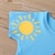 economico T-shirt e camicette per bambine-Bambino Da ragazzo maglietta Tee Arcobaleno Manica corta Top bambini Informale Di tendenza Estate Blu 3-6 Y