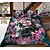 cheap Duvet Covers-Skull Flower Duvet Cover Set Quilt Bedding Sets Comforter Cover,Queen/King Size/Twin/Single(Include 1 Duvet Cover, 1 Or 2 Pillowcases Shams),3D Digktal Print