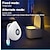 voordelige Binnenverlichting nachtlampjes-sensor toiletbril nachtlampje smart pir motion 8 kleuren waterdichte achtergrondverlichting 2 stks voor toiletpot led luminaria lamp toilet licht