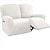 abordables Cubierta de silla reclinable-sofá reclinable seccional 1 juego de 6 piezas microfibra elástico de alta elasticidad funda de sofá de terciopelo de alta calidad funda de sofá para 2 asientos cojín sofá reclinable