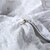 cheap Duvet Covers-Light gray Duvet Cover Queen Lace Floral Pattern Printed Bedding Set Lightweight Soft Microfiber Comforter Quilt Cover(1 Duvet Cover  2 Pillow Shams)(No Comforter)