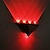 זול אורות קיר פנימיים-lightinthebox led פנס קיר מודרני 5w משולש led קיר פמוט גוף תאורה מסדרון מקורה למעלה למטה מנורת קיר לתיאטרון סטודיו מסעדה מלון רב צבעים