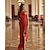 cheap Party Dresses-Women‘s Sheath Dress Maxi long Dress White Black Red Sleeveless Solid Color Split Spring Summer One Shoulder Party Hot Elegant Prom Dress Party 2023 S M L XL