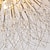 billige Indbyggede og semiindbyggede ophæng-50/60/70 cm led loftslampe 5 6 8 hoveder unik globus mælkebøtte design lysekrone nordisk kunstnerisk stil fyrværkeri krystal lampe stue spisestue soveværelse bar lampe