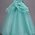 cheap Party Dresses-Kids Girls&#039; Dress Solid Color Bow Sleeveless Prom Wedding Party Ruffle Embroidered Layered Ball Gown Princess Polyester Maxi Pink Princess Dress Summer Spring Fall 4-13 Years Pink Lavender Green