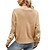 cheap Cardigans-Women&#039;s Cardigan Floral Knitted Button Stylish Basic Casual Long Sleeve Loose Sweater Cardigans Fall Winter V Neck Open Front Blushing Pink Gray Camel