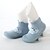 olcso Babacipők-baba tornacipő zokni cipő első sétáló könnyű beltéri cipő pamut csúszásmentes alkalmi / zokni csizma kisgyermek (9m-4ys) otthoni beltéri szabadidősport kék rózsaszín zöld ősz