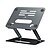 cheap Stands &amp; Cooling Pads-Laptop Stand for Desk Adjustable Laptop Stand Metal Portable Foldable Adjustable Laptop Holder Compatible with Kindle Fire iPad Pro MacBook Air Pro 9 to 15.6 inch 17 inch