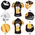 baratos Camisolas masculinas-21Grams Homens Camisa para Ciclismo Manga Curta Moto Blusas com 3 bolsos traseiros Ciclismo de Montanha Ciclismo de Estrada Resistente a UV Respirável Secagem Rápida Pavio Humido Preto Amarelo Verde