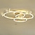 billige Taklamper med dimming-led taklampe 45 cm dimbar sirkeldesign innfelt lys akryl kunstnerisk stil moderne stil gull nordisk stil sommerfugl 220-240v