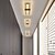 abordables Montajes al ras y montajes semi al ras-plafón led 40 60 80100 cm formas geométricas luces empotradas metal estilo artístico estilo moderno elegantes acabados pintados led moderno 220-240v