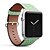 cheap Apple Watch Bands-compatible with apple watch series 6/5/4/3/2/1 (big version 42/44 mm) leather wristband bracelet replacement accessory band + adapters - fruit print lemon spring