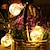abordables Guirlandes Lumineuses LED-Fil de cuivre ampoule guirlande lumineuse 4m 10leds fée lumière fonctionnement sur batterie jardin vacances en plein air décoration de la maison