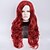 お買い得  パーティーウィッグ-ロングカーリー銅赤 ジェシカラビットウィッグ ハロウィンウィッグ