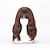 abordables Perruques de déguisement-Hermione jean granger cosplay perruques longue brun ondulé bouclés résistant à la chaleur synthétique perruque de cheveux