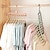 cheap Home Storage &amp; Hooks-4Pcs Non-slip Magic Hanger Multifunctional Folding Shirts Coat Clothes Hanger Space Saving Hanger Clothes Hanger Wardrobe Organizer