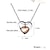 cheap Necklaces-memory cremation ashes jewelry double heart urn necklace for ashes keepsake memorial pendant urn lockets for ashes for loved one(silver and gold)