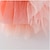 זול שמלות-שמלת ילדים פעוטות לילדות קטנות פרח שמלת טול תחרה רשת בז&#039; אסימטרית אסימטרית באורך 3/4 שמלות חמודות בהתאמה רגילה