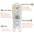 Χαμηλού Κόστους LED Bi-pin Λάμπες-G9 led bulb εκπληκτική ισχύ 220v jc g9 bi pin bulb g9 20w halogen λαμπτήρα αντικατάστασης 3000k 6000k 4-pack