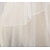 رخيصةأون طرحات الزفاف-مستويين الطراز الكلاسيكي الحجاب الزفاف حجاب الإصبع مع لون واحد تول