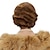 ieftine Peruci Costum-perucă zgomotoasă din anii 20 perucă ondulată cu degetul păr scurt și ondulat, potrivită pentru petrecerea cosplay din anii 1920, uzură zilnică perucă de Halloween