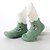 זול נעלי תינוקות-נעלי ספורט נעלי תינוק נעלי גרביים הליכונים ראשונים קלים נעלי בית כותנה מגפיים מזדמנים / גרב פעוטות (9m-4ys) ביתיות הפנאי מקורה כחול ורוד ירוק סתיו
