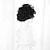 זול פאה לתחפושת-101 דלמטיות קרואלה דה ויל פאות קוספליי נשים חלק באמצע 12 אינץ &#039;סיבים עמידים בחום מתולתל שחור לבן מבוגרים נוער אנימה פאה