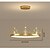 economico Lampadari-lampadario led 40 50 cm design singolo lampadario metallo stile artistico stile moderno elegante finiture verniciate artistico moderno 220-240v