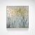 olcso Virág-/növénymintás festmények-olajfestmény, kézzel készített, festett falfestmény, modern arany fólia fa absztrakt lakberendezési dekor hengerelt vászon, keret nélkül nyújtva