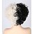 economico Parrucche dei personaggi dei film-Parrucche Cosplay Nero Bianco Colori Misti Riccio Capelli Sintetici Corto Parrucche Per donna Parrucche Per la festa