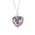 cheap Necklaces-Necklace Fashion Women&#039;s Hollow Out Design Heart-Shaped Rhinestone Pendant Luminous Pendant O-shaped Chain Necklace Gift 1 Piece