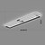 abordables Montajes al ras y montajes semi al ras-plafón led 40 60 80100 cm formas geométricas luces empotradas metal estilo artístico estilo moderno elegantes acabados pintados led moderno 220-240v