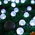 tanie Taśmy świetlne LED-żarówka słoneczna łańcuchy świetlne na zewnątrz 50 diod led 7m kryształowa kula światło słoneczne 6.5m 30 diod led na zewnątrz ip65 wodoodporna 8 modeli sznurkowe bajkowe lampy solarne girlandy