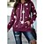 cheap Women&#039;s Hoodies &amp; Sweatshirts-Women&#039;s Hoodie Sweatshirt Stars Print Daily Sports Other Prints Sportswear Streetwear Hoodies Sweatshirts  Loose Purple Black Brown
