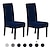 Χαμηλού Κόστους Κάλυμμα καρέκλας τραπεζαρίας-κάλυμμα καρέκλας τραπεζαρίας ελαστικό κάθισμα καρέκλας κάλυμμα μαλακό απλό μονόχρωμο ανθεκτικό πλενόμενο προστατευτικό επίπλων για πάρτι τραπεζαρίας