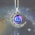 cheap Necklaces &amp; pendants-1pc Pendant Necklace Long Necklace For Women&#039;s Opal Party Halloween Business Synthetic Gemstones Alloy Engraved Moon Galaxy Crescent Moon Gold