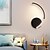 abordables Apliques de pared para interior-Lightinthebox luces de pared LED creativas LED modernas sala de estar dormitorio acrílico luz de pared 110-240 V 8 W