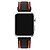 Недорогие Аксессуары QS®-1 pcs Ремешок для часов для Apple Watch Series SE / 6/5/4/3/2/1 силиконовый Замена Ремень Спортивный ремешок Классическая застежка Браслет