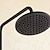 お買い得  シャワー用水栓金具-ビンテージ シャワー蛇口セット、シャワー システム 8 インチ レインフォール シャワー ヘッド システム キット、ハンドシャワー付属 レインフォール シャワー アンティーク スタイル カントリー メッキ マウント 外側 真鍮バルブ バス シャワー ミキサー タップ